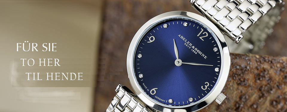 Abeler & Söhne kvalitets Dame ure online til helt rigtige priser